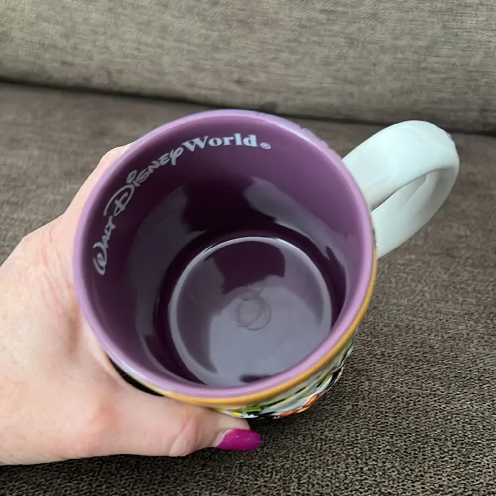 Walt Disney World 3D Four Parks One World Coffee Mug with GRANDMA Handle